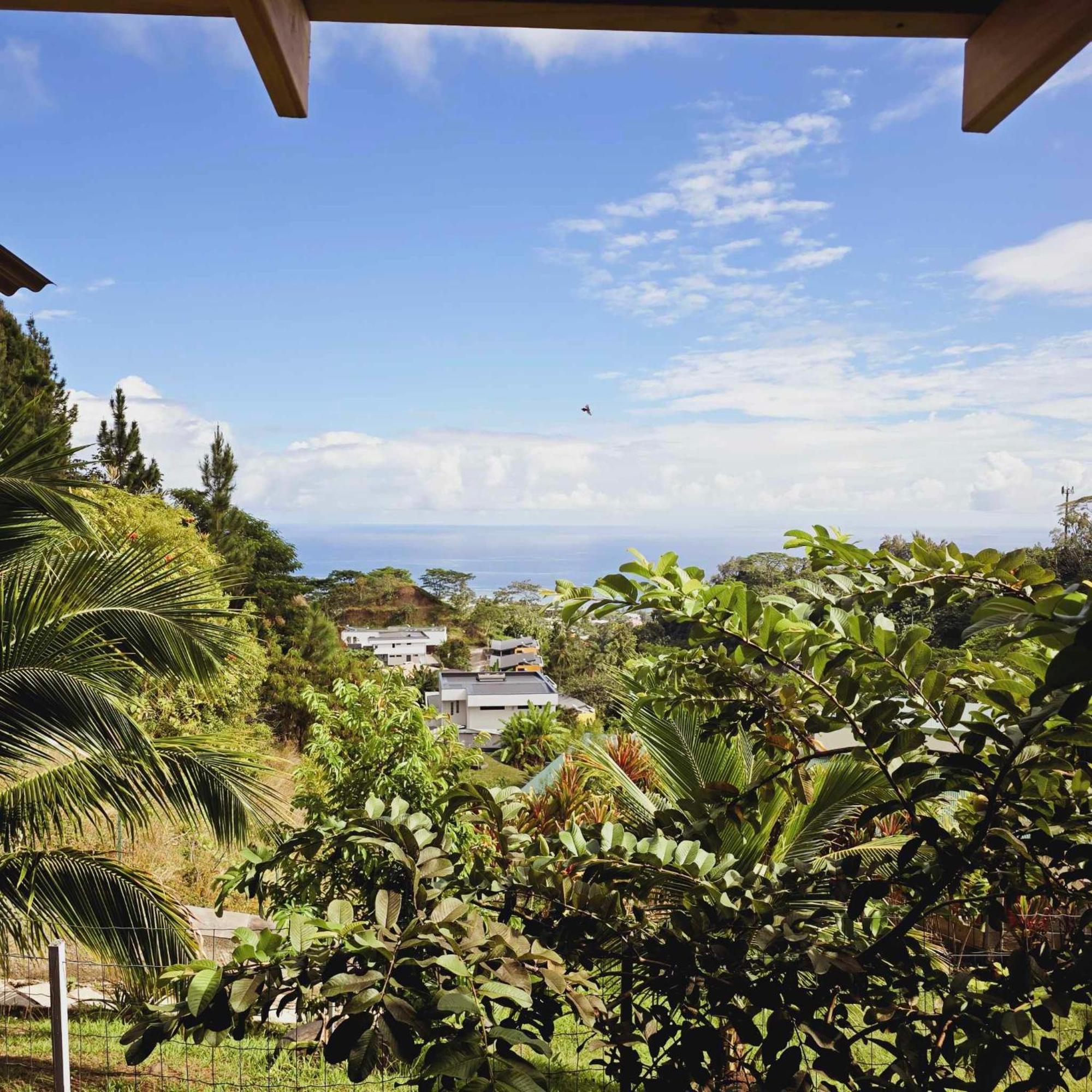 Fare Toahana, Accommodation With A Ocean View Faaa Екстериор снимка